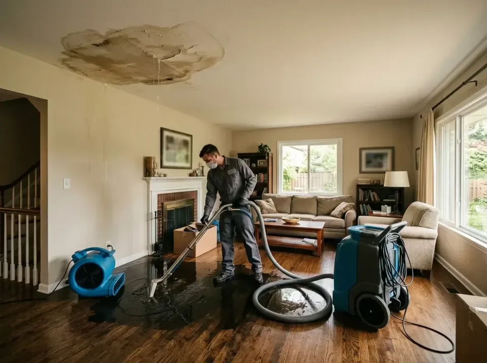 attic-pipe-burst-ceiling-drip-008 — frequently asked questions, Water Damage Restoration & Carpet Care in Savage, MD